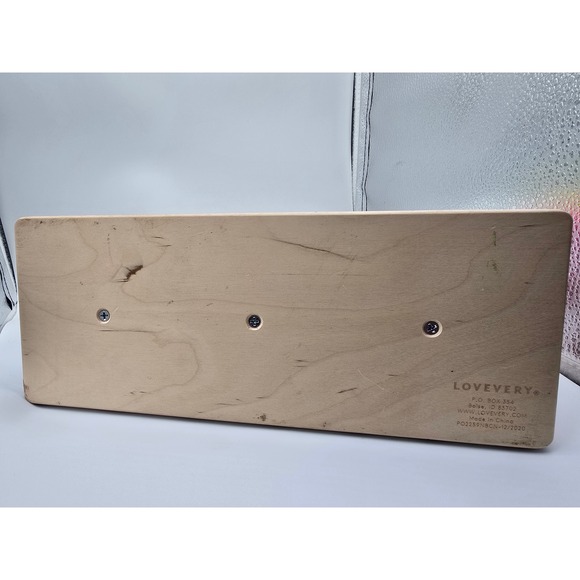 Lovevery Wooden Twist & Pivot Puzzle Stacker Montessori Toddler Toy Rainbow - Picture 6 of 7